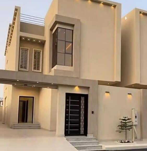دهانات واجهات فلل بالرياض